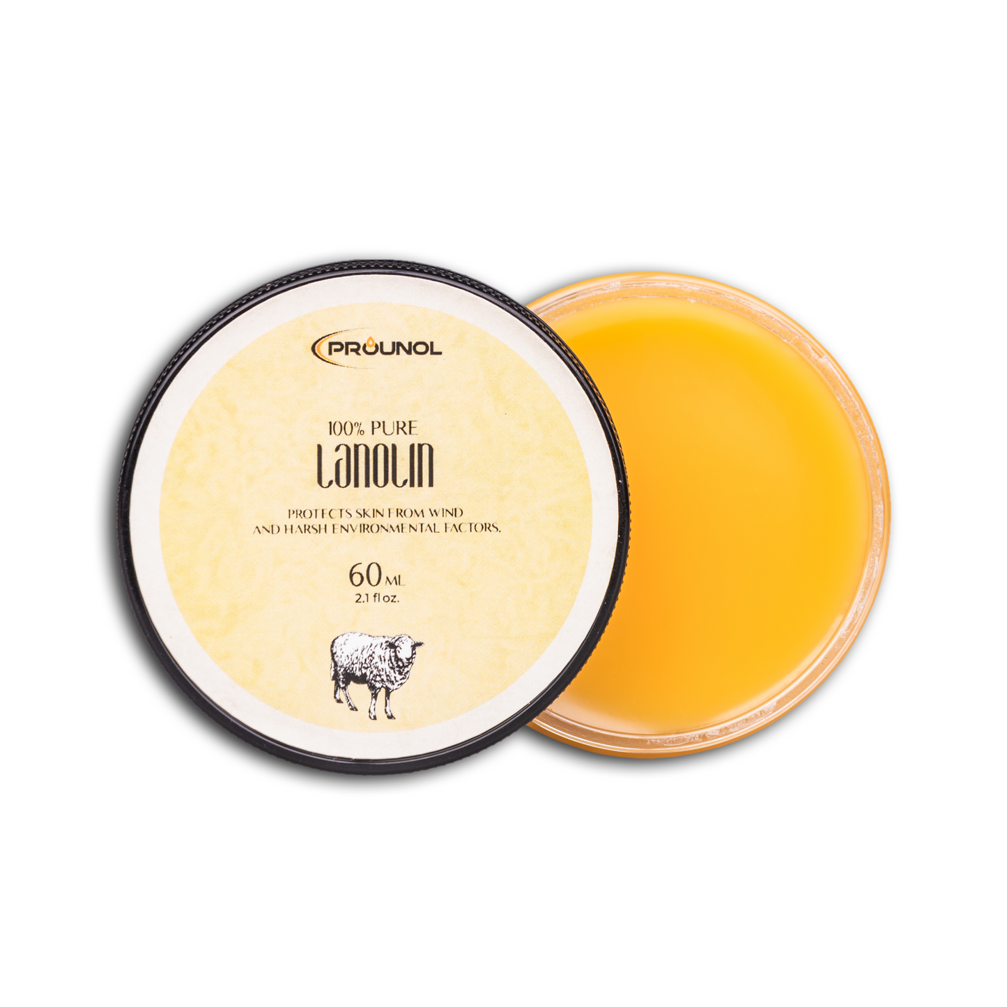 Lanolina 100% czysta, krem ochronny 60 ml